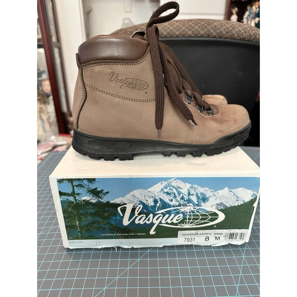 Vasque Sundowner GTX Brown Leather Waterproof Hiking Boots 7931 Women's Size 8M